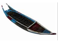 Burmese boat