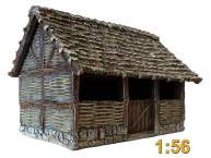 Medieval stable 1:56 (28mm)
